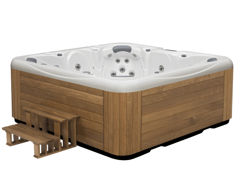 VitalSpa Barbados medence thermowood burkolat