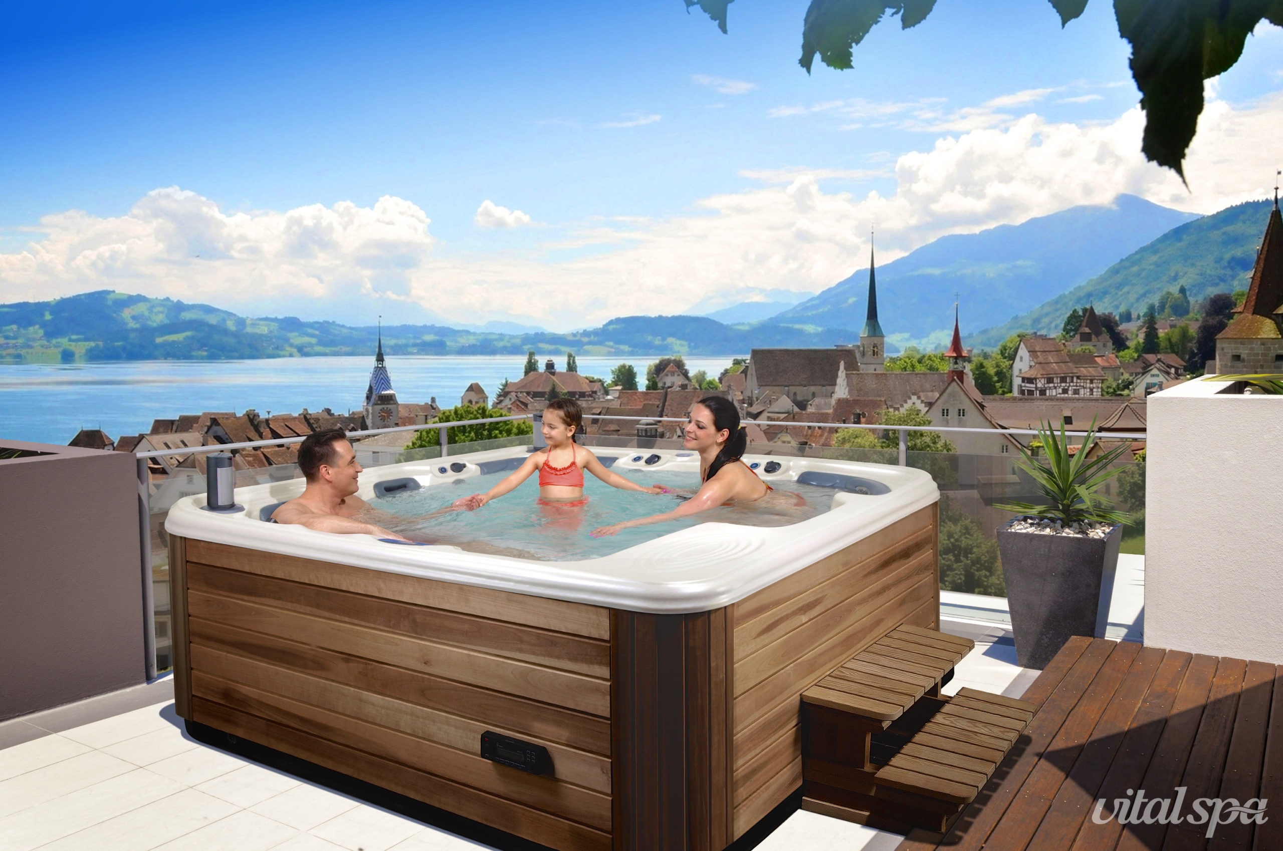 VitalSpa családi jakuzzi