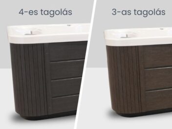 VitalSpa Everwood 3-as és 4-es kiosztás felirattal