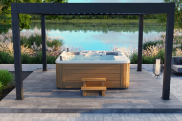 Jakuzzi teraszra