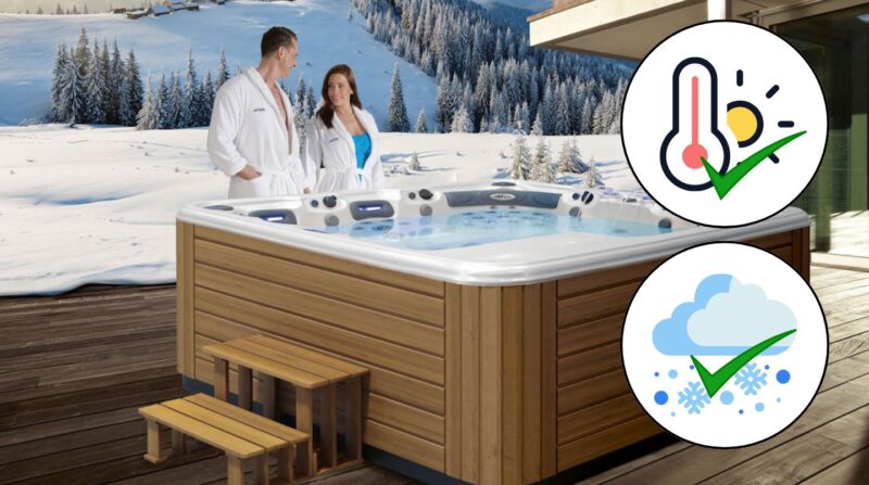 VitalSpa téli medencehasználat