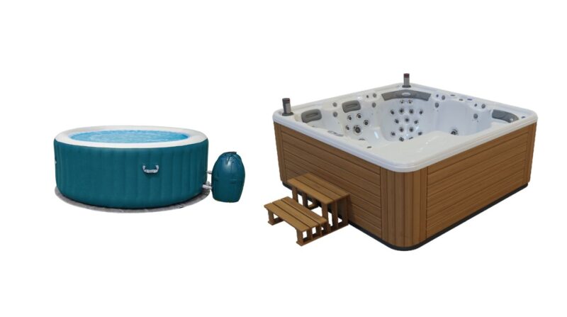 Felfújható jakuzzi vs normál jakuzzi