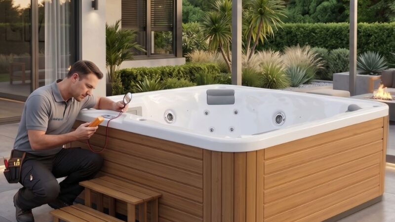 Jakuzzi karbantartás