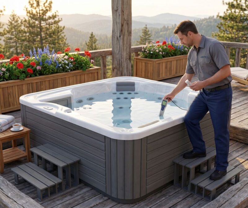 Jakuzzi karbantartás