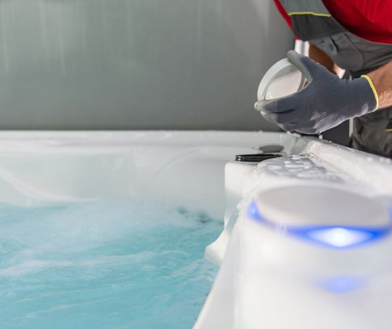 Jakuzzi karbantartás