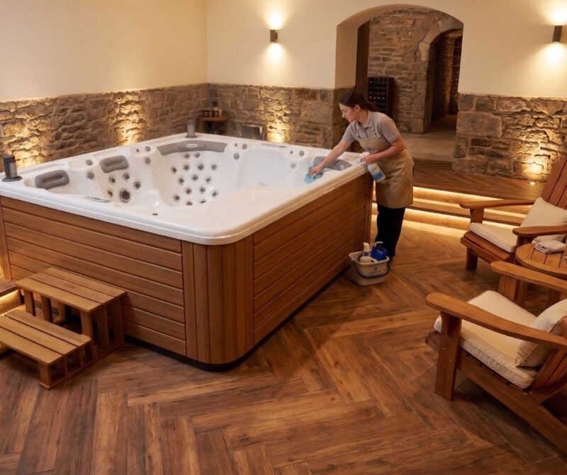 Jakuzzi karbantartás