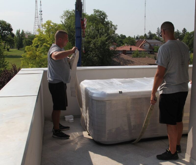 Jakuzzi telepítés lépésről lépésre